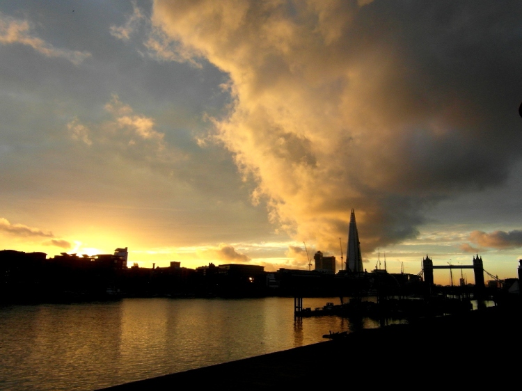 city of london sundown